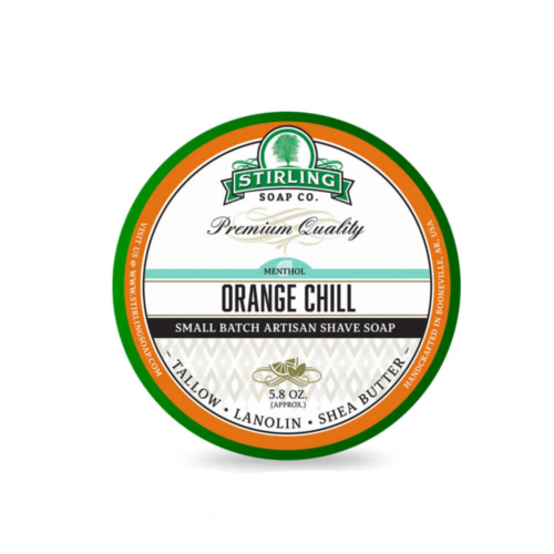 orange chill shaving soap