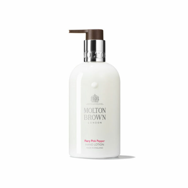 fiery pink pepper hand lotion