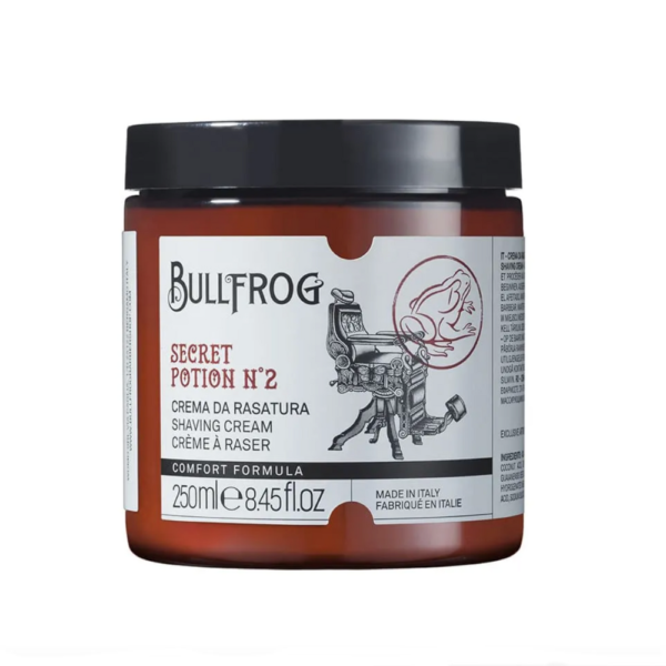 Bullfrog crema da rasatura secret potion n2 250ml