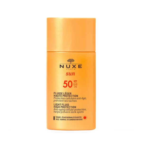 fluido leggero spf50 nuxe